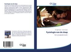 Bookcover of Fysiologie van de slaap