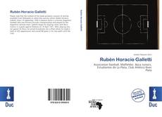 Copertina di Rubén Horacio Galletti