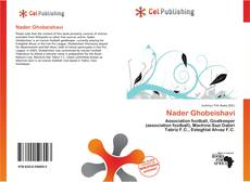 Portada del libro de Nader Ghobeishavi