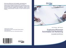 Buchcover von Evaluarea Eficienței Activităților de Marketing