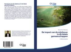 Buchcover von De impact van de mijnbouw in de lokale gemeenschappen