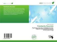 Buchcover von Familiarity Heuristic