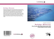 Bookcover of Rutledge, Minnesota