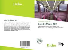 Copertina di Gare De Meuse TGV