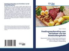 Portada del libro de Voedingsaanbeveling voor het beheer van het bloedsuikergehalte