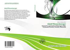 Portada del libro de Adolf Rosenberger