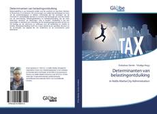 Borítókép a  Determinanten van belastingontduiking - hoz