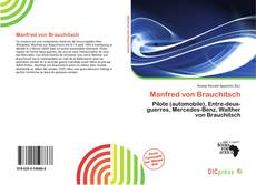 Manfred von Brauchitsch的封面