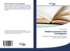 Buchcover von Moderne grenzen in het metaalgieten