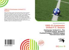 1950–51 Colchester United F.C. Season的封面