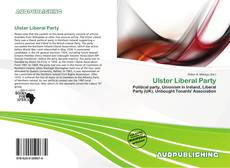 Portada del libro de Ulster Liberal Party