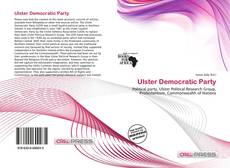 Capa do livro de Ulster Democratic Party 