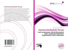 Communist Bulletin Group kitap kapağı