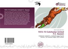 Buchcover von 1972–73 Colchester United F.C. Season