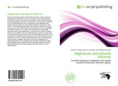 Bookcover of Highlands and Islands Alliance