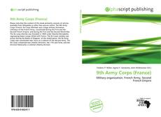 Bookcover of 9th Army Corps (France)