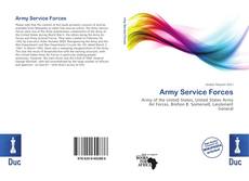 Обложка Army Service Forces