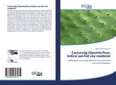 Copertina di Cactusvijg (Opuntia ficus-indica) aan het vee voederen