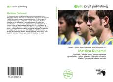 Portada del libro de Mathieu Duhamel