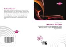 Portada del libro de Battle of Mukden