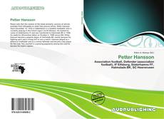 Portada del libro de Petter Hansson