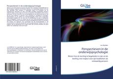 Perspectieven in de onderwijspsychologie kitap kapağı