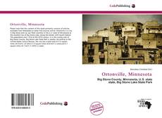 Bookcover of Ortonville, Minnesota