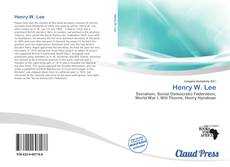 Portada del libro de Henry W. Lee