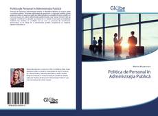 Buchcover von Politica de Personal în Administraţia Publică