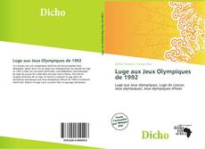 Copertina di Luge aux Jeux Olympiques de 1992