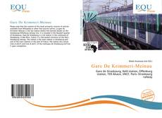 Gare De Krimmeri-Meinau kitap kapağı