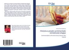 Couverture de Historia e prozës sentimentale në letërsinë shqipe