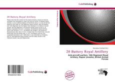 Copertina di 20 Battery Royal Artillery