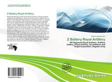 Portada del libro de Z Battery Royal Artillery