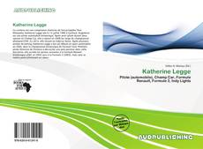 Portada del libro de Katherine Legge