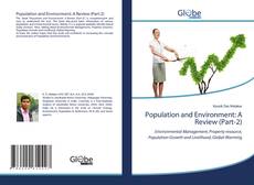 Capa do livro de Population and Environment: A Review (Part-2) 