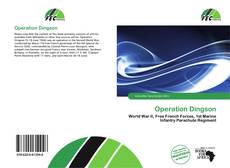 Buchcover von Operation Dingson