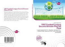 1987 Football League Second Division Play-off Final kitap kapağı