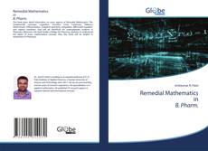 Couverture de Remedial Mathematics in B. Pharm.