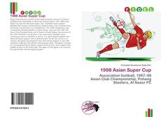 Capa do livro de 1998 Asian Super Cup 