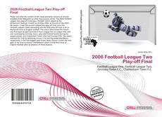 Capa do livro de 2006 Football League Two Play-off Final 