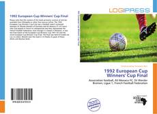 1992 European Cup Winners' Cup Final kitap kapağı