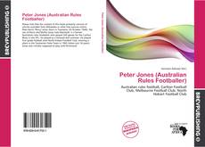 Peter Jones (Australian Rules Footballer) kitap kapağı