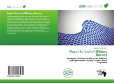 Buchcover von Royal School of Military Survey