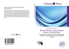 Buchcover von Brian Walsh (Australian Rules Footballer)