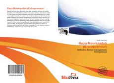 Bookcover of Reza Malekzadeh (Entrepreneur)