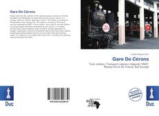 Copertina di Gare De Cérons