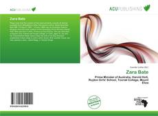 Zara Bate的封面