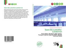 Bookcover of Gare De Lamothe-Landerron