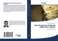 Bookcover of Boshlang'ich sinflarda ingliz tili o'qitish